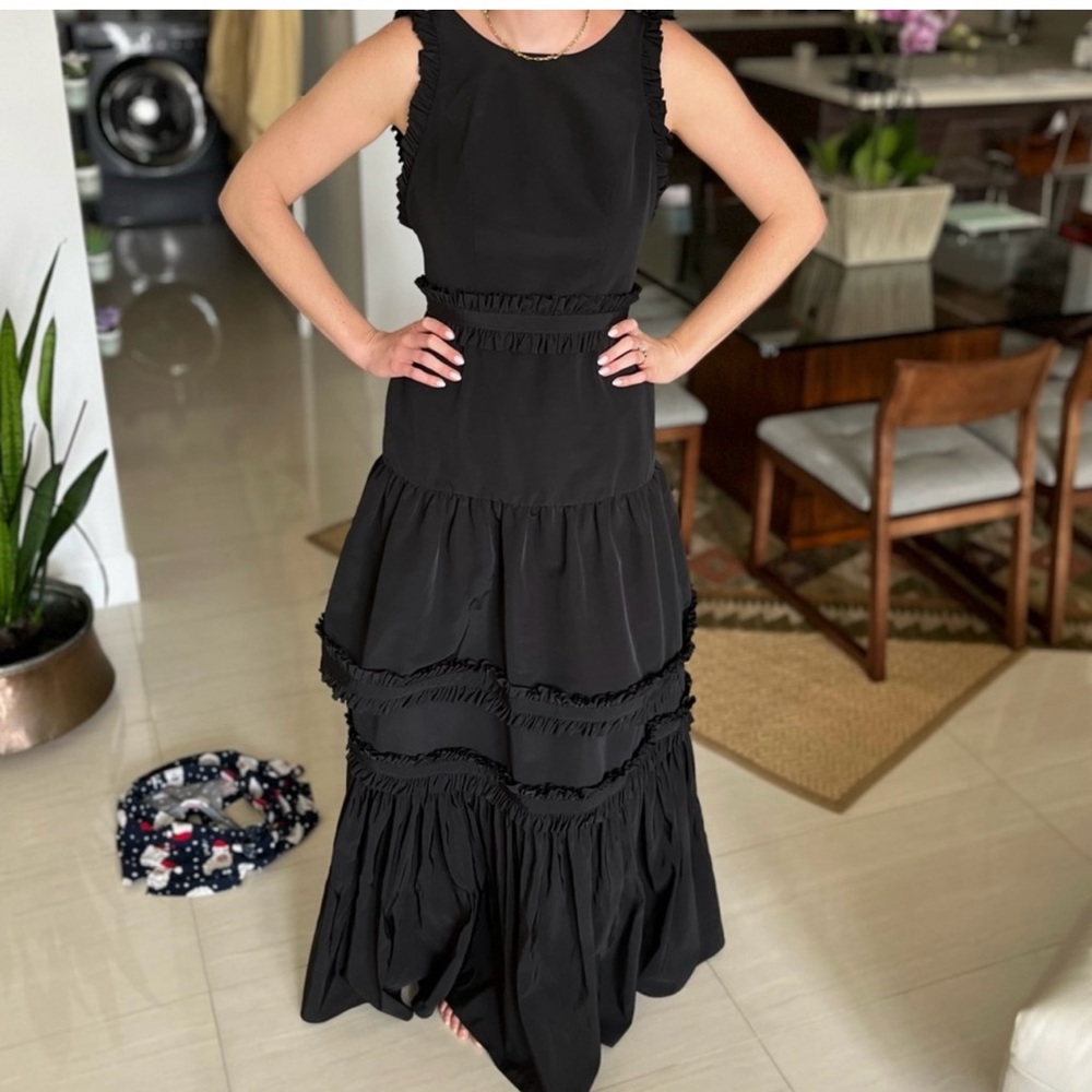 Alexis black gown new without tags